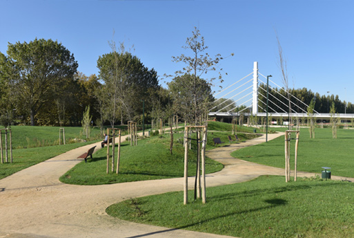 Projecto, construção, manutenção e requalificação de jardins e espaços verdes